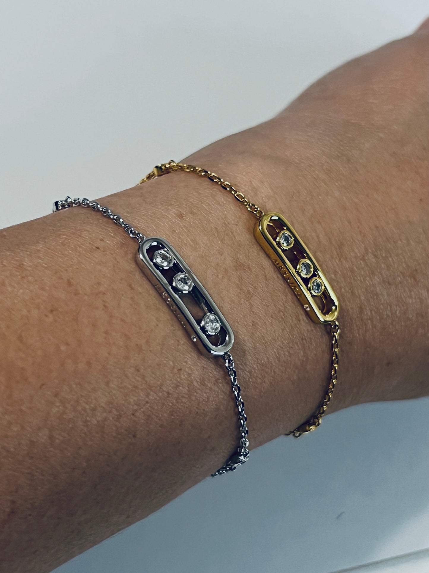 Minimalist Rhinestone Bracelet