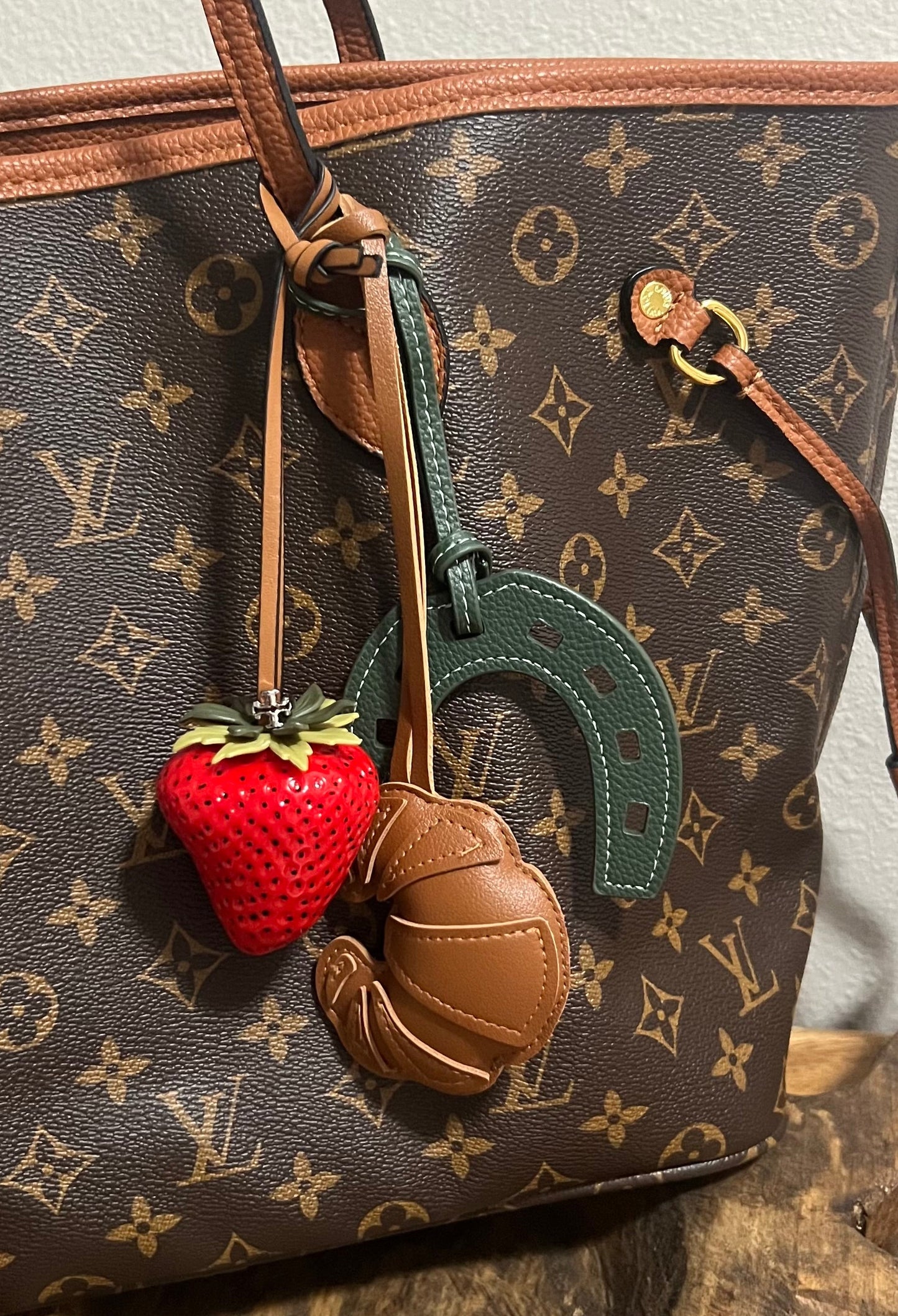 Crescent Roll Bag Charm