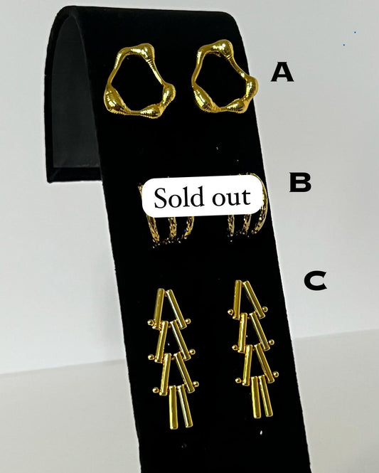 Geometric earrings